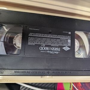 Robin Hood VHS Tape - Black
